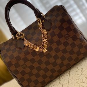 Authentic Louis Vuitton Speedy 25 in Damier Ebene